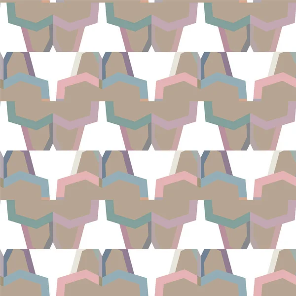 ベクトル幾何学的なシームレスなパターン抽象的な壁紙の背景 — ストックベクタ
