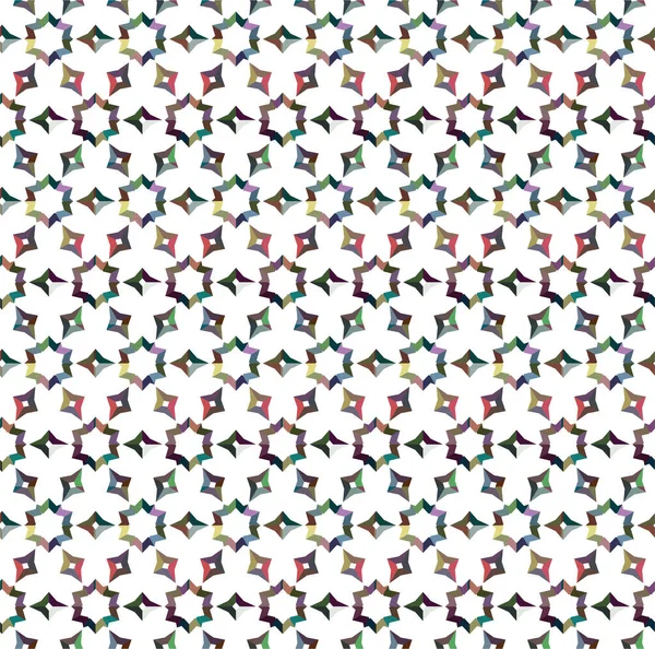 Illustrazione Vettoriale Del Modello Geometrico Senza Soluzione Continuità Sfondo Astratto — Vettoriale Stock