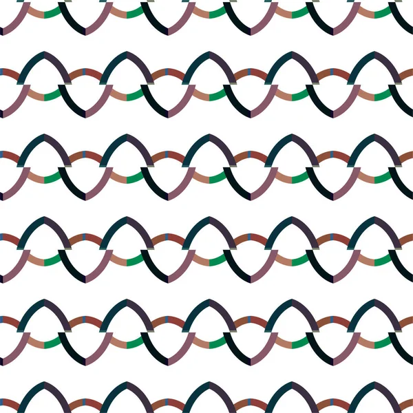 Sierlijke Vector Geometrische Naadloze Patroon Behang Achtergrond — Stockvector