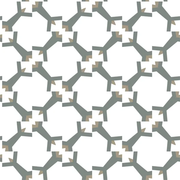 Resumo Fundo Sem Costura Geométrica Ilustração Vetorial — Vetor de Stock