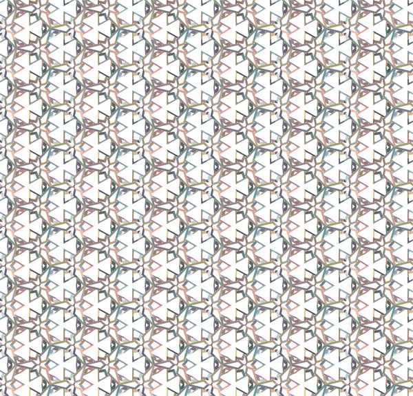 Resumo Fundo Sem Costura Geométrica Ilustração Vetorial — Vetor de Stock