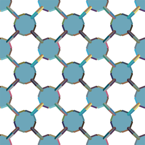 векторная иллюстрация геометрического бесшовного рисунка, абстрактного фона обоев