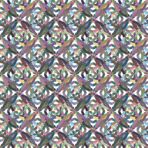 Abstract Achtergrond Textuur Geometrische Ornamentale Stijl Vector Naadloos Ontwerp — Stockvector