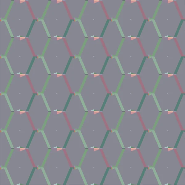 Abstrakt Geometriskt Sömlöst Mönster Dekorativa Tapeter — Stock vektor