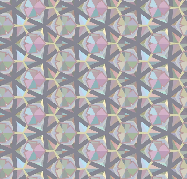 Абстрактний Геометричний Безшовний Фон Векторні Ілюстрації — стоковий вектор