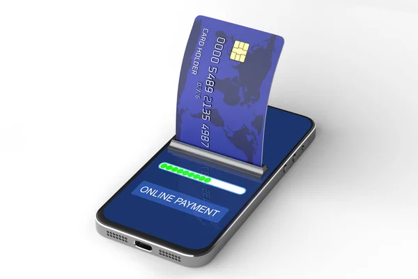 Transfert Paiements Smartphone Paiement Sans Contact Payez Avec Votre Smartphone — Photo