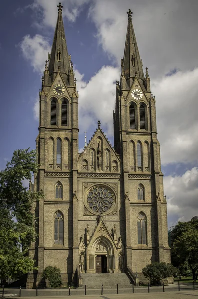 St. Ludmila Kirche Stockbild