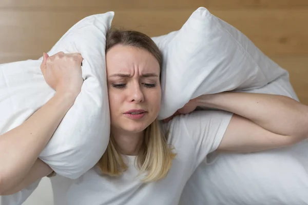 Pareti Sottili Casa Piatte Senza Isolamento Acustico Lavori Riparazione Vicini — Foto Stock