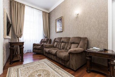 Interior photography, living room in a modern style