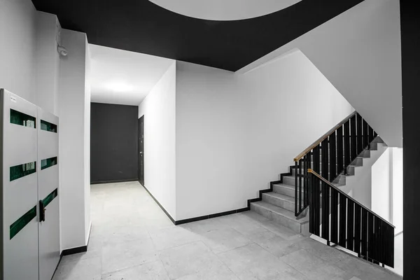 Interior Corridor Hall Apartment Building — Stock Photo, Image