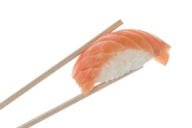 Japon mutfağı. Suşi taze malzemelerle.