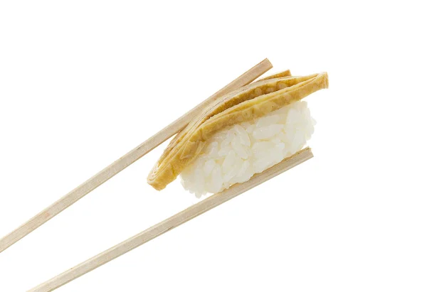 Japán konyha. Sushi friss alapanyagokból. — Stock Fotó