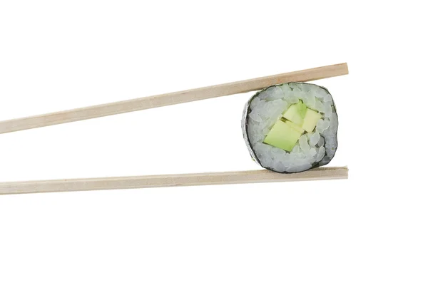 Japanische Küche. Sushi mit frischen Zutaten. — Stockfoto