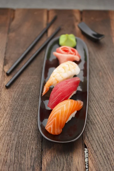Japon mutfağı. Suşi — Stok fotoğraf