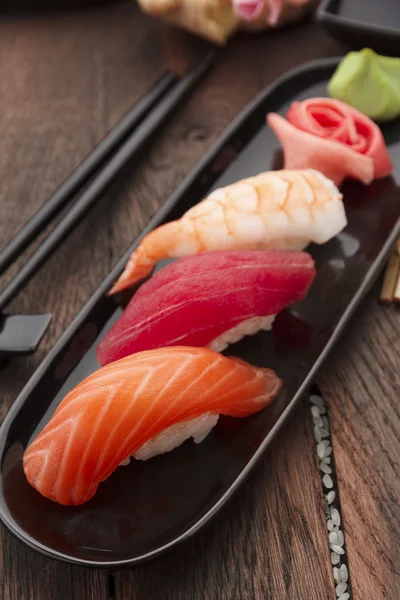 Japanese cuisine. Sushi — Stock Photo, Image