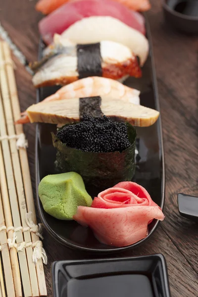 Japansk mat. Sushi — Stockfoto