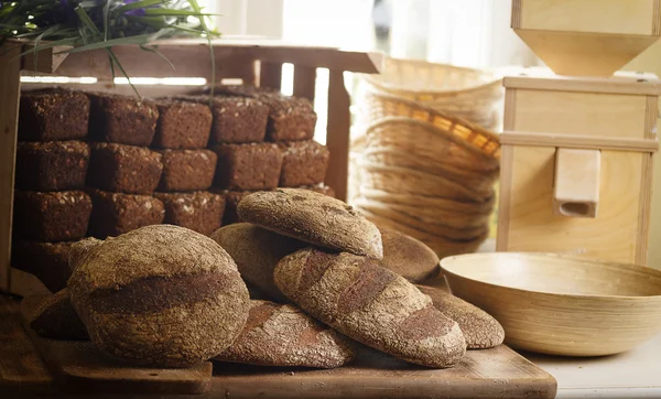 Pão fresco. Cozimento . — Fotografia de Stock