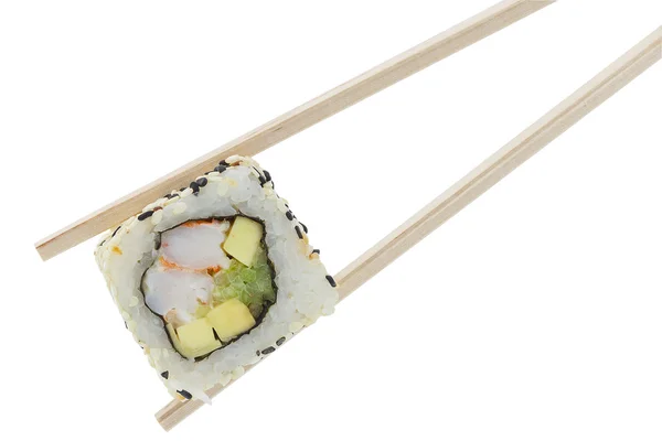 Cucina giapponese. Sushi in bacchette . — Foto Stock