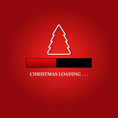 Noel yükleme çubuğu.