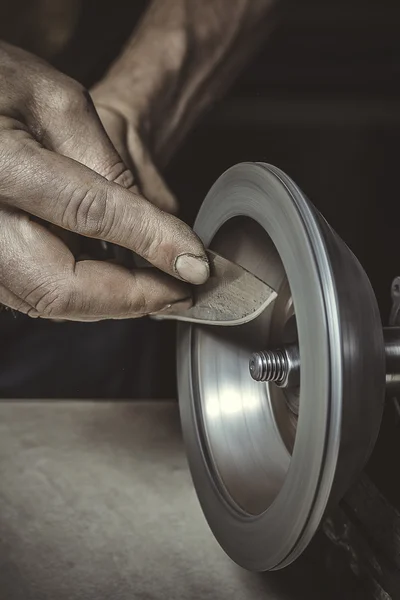 Nůž Sharpene — Stock fotografie