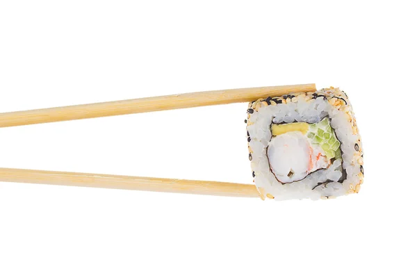 Sushi geïsoleerd op witte achtergrond — Stockfoto