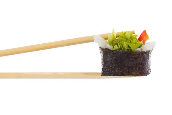 Sushi isoliert auf weißem Hintergrund — Stockfoto