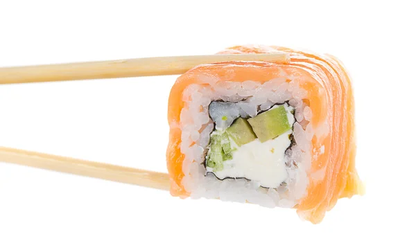 Sushi isolerad på vit bakgrund — Stockfoto