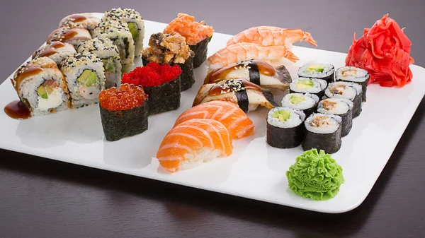 Cucina giapponese. Sushi . — Foto Stock