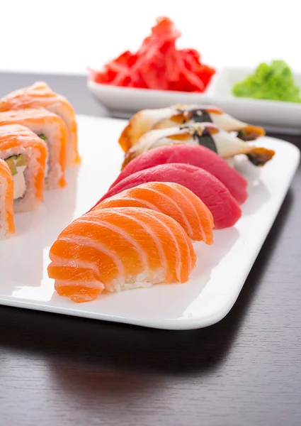 Japanische Küche. Sushi. — Stockfoto