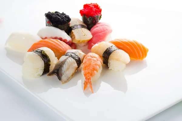 Japonské chutné sushi set — Stock fotografie