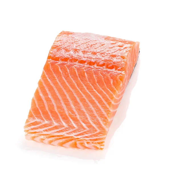 Fresh salmon uncooked fillet — Stock Photo, Image