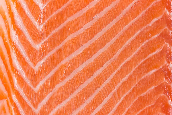 Filete de salmón fresco sin cocer — Foto de Stock