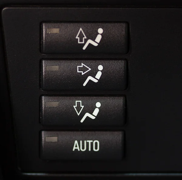 Buttons of management in the car — Stock Photo, Image