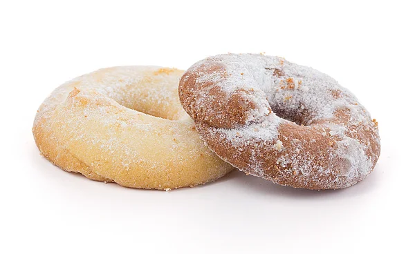 Verse koekjes op houten vintage achtergrond — Stockfoto