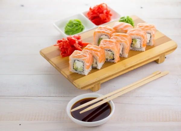 Cucina giapponese. Sushi . — Foto Stock