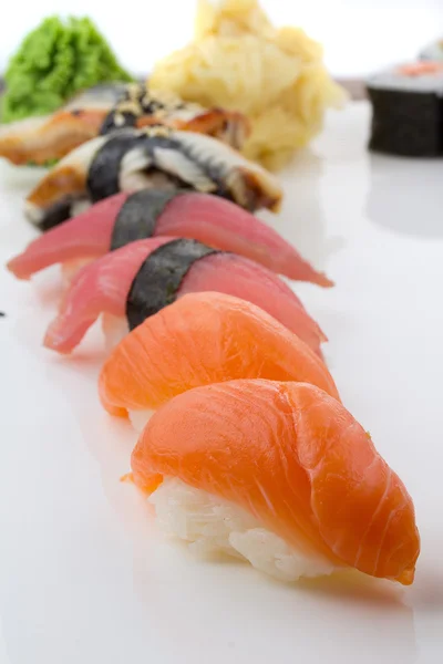 Japansk mat. Sushi. — Stockfoto