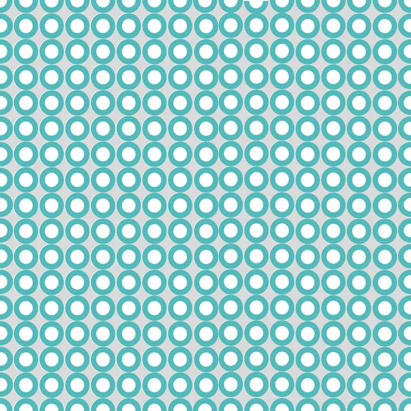 Seamless Pattern Blue Circles Light Background Fashion Prints Fabrics Textiles — Zdjęcie stockowe