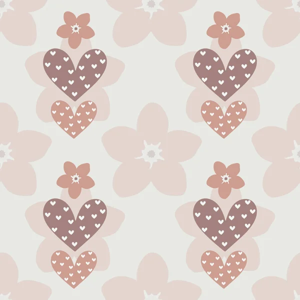 Ζυμαρικά Χωρίς Ραφή Μοτίβο Των Καρδιών Για Εορταστική Ρομαντικό Χαρτί — Φωτογραφία Αρχείου