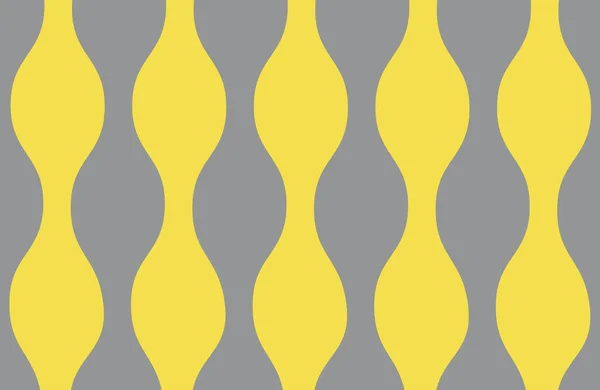 Художественный Плакат Модных Желтых Серых Цветах Geometric Abstract Pattern Web — стоковое фото