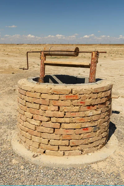 Brunnen in Kasachstan — Stockfoto