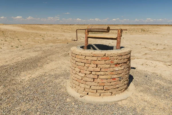 Brunnen in Kasachstan — Stockfoto