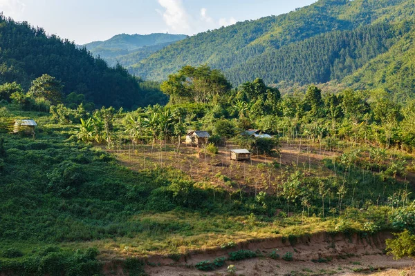 Jungle Village, provincia de Phongsaly, Laos — Foto de Stock