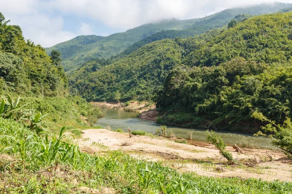 Río Nam Phak, Laos — Foto de Stock