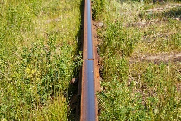 Un rail de fer — Photo