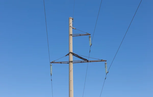 Hochspannungsleitung — Stockfoto