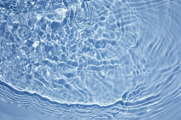 Refreshing blue swimming pool. Top view — Stock Photo, Image