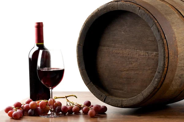 Víno s barel — Stock fotografie