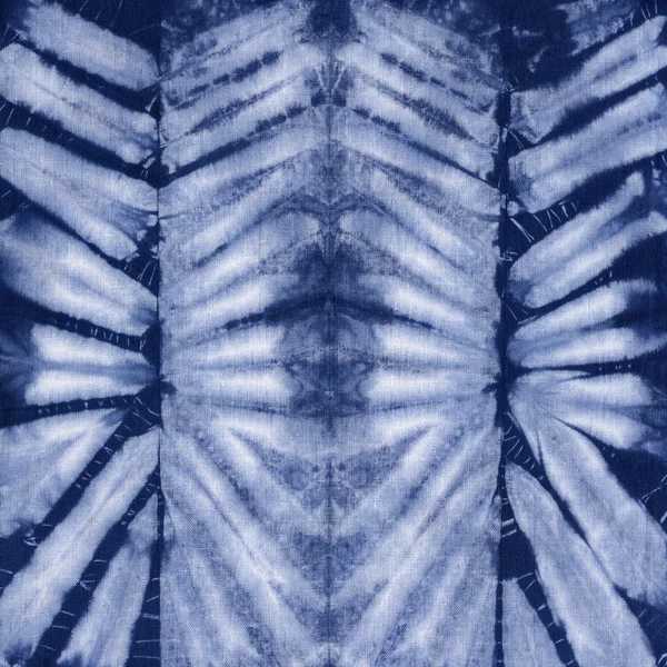 Material dyed batik. Shibori — Stock Photo, Image