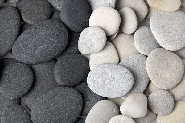 Black and white stones background — Stock Photo, Image