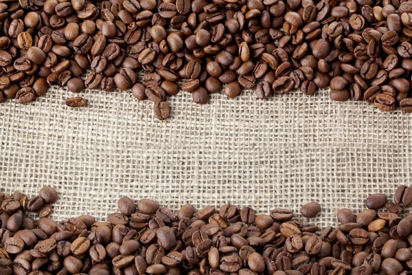 Fundo de grãos de café — Fotografia de Stock